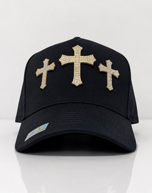 Three crosses